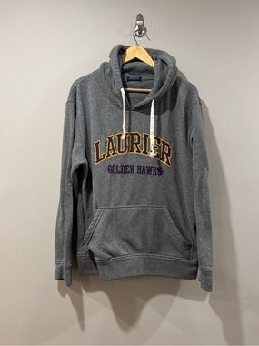 Wilfrid Laurier University Comfy Hoodie Sweater